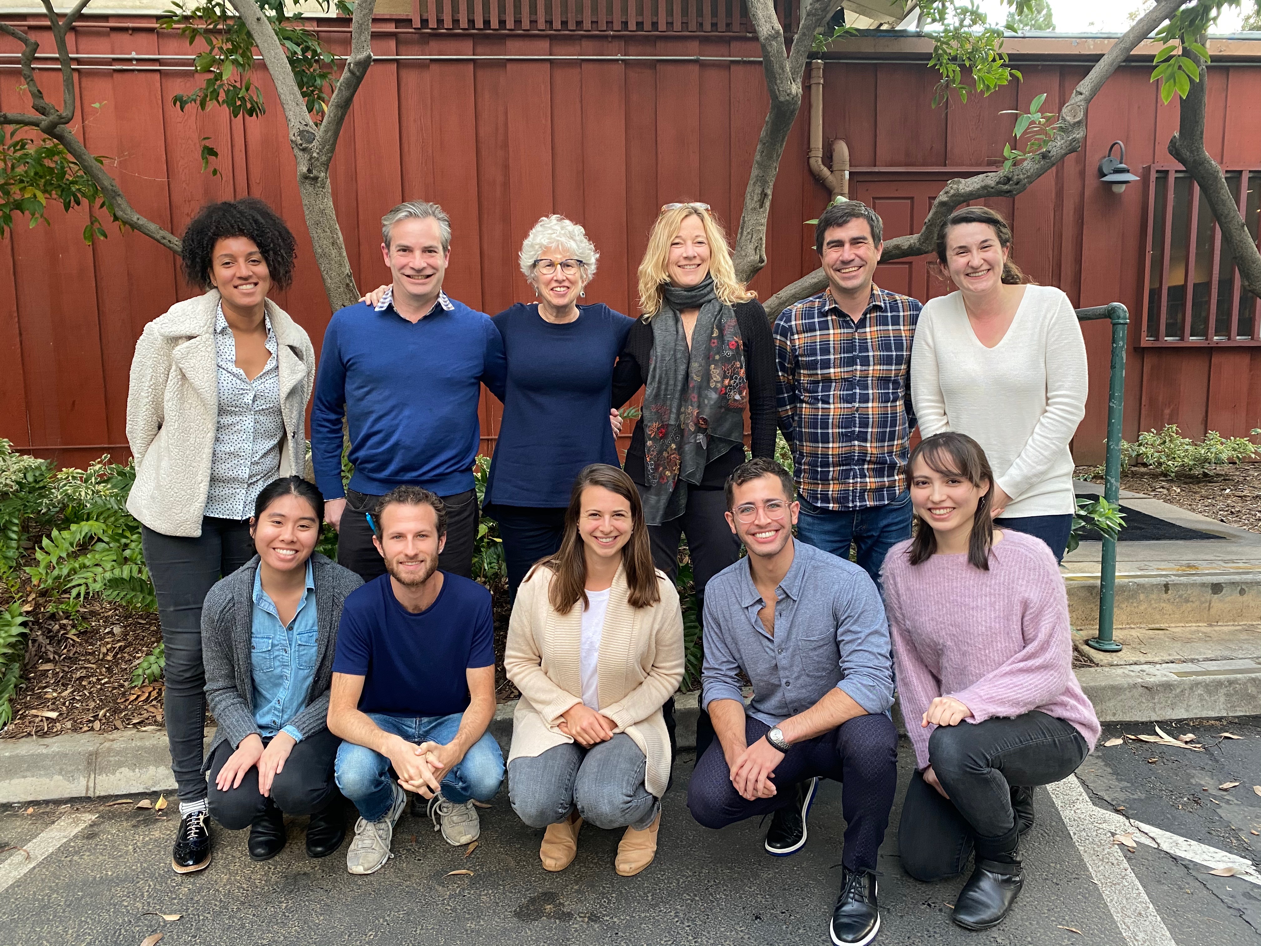 Members of the Working Group in Memory Studies pose with Professor Roseanne Kennedy. 