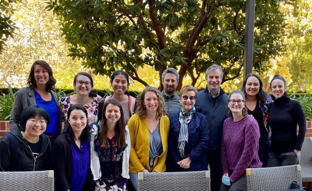 Members of the Working Group with Marianne Hirsch (March 8, 2022).